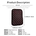 LKXHarleya Car Center Console Cover, Universal Car Armrest Cover, PU Leather Auto Arm Rest Cushion Pads, Center Console Armrest Protector, Fit for Most Vehicle, SUV, Truck Car Accessories