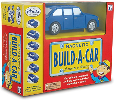 Popular Playthings Magnetic Build-a-Car