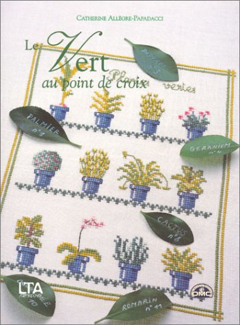 Le  vert au point de croix
