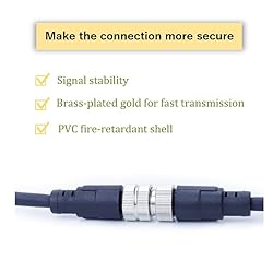 M12 12 Pins Male Connector Cables, Waterproof IP67