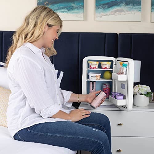 Cooluli Vibe Mini Fridge for Bedroom With Cool Front