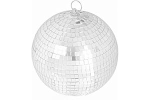 8" Mirror Disco Ball Great for a Party or Dj Light Effect