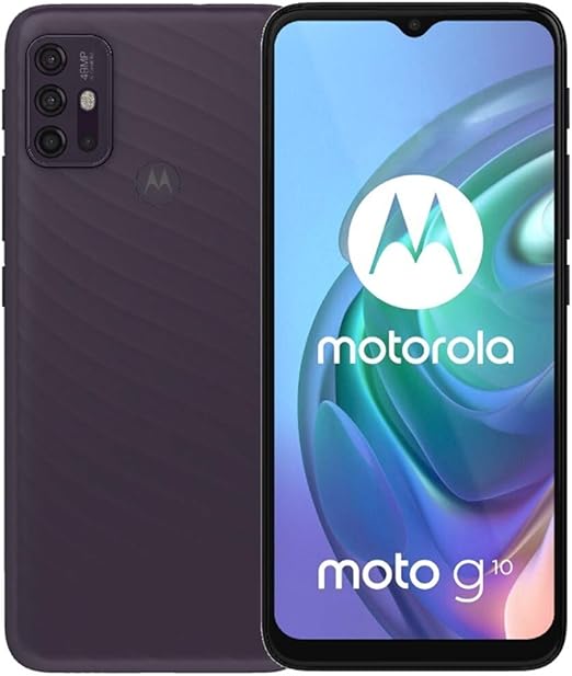 Amazon.com: Moto G10 (128GB, 4GB) 6.5" HD+, 5000mAh Battery, 48MP Quad Rear Camera, Dual SIM GSM Global Unlocked 4G LTE (T-Mobile, AT&T, Metro) International Model XT2127-2 (Fast Car Charger Bundle, Aurora Grey)