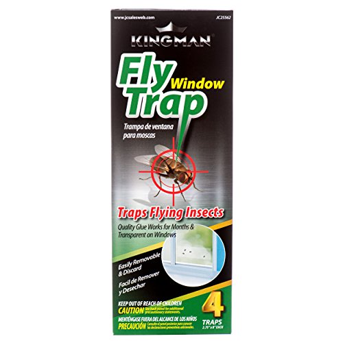 KINGMAN Fly Window Trap (4-traps) KINGMAN Fly Window Trap (4-traps)