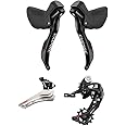 SENSAH Empire SS/GS STI Road Bike Shifters 11 Speeds Road Bike Shifters with Shift Cable,Double Speed Lever Brake Bicycle Derailleur Groupset Road Bike Speed Lever