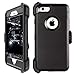 iPhone 6 Case, Fogeek Heavy Duty PC + TPU Combo Protective Case for iPhone 6/6S w/ 360 Degree Rotary Belt Clip & Kickstand (Black)