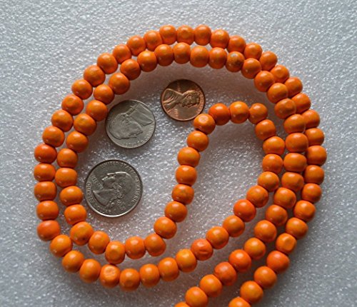 Tulsi Holy Basil Handmade japa mala necklace - 8mm prayer karma 108+1 beads - Buddhist mala for nirvana chanting om awakening chakra yoga meditation -Free mala pouch included-USA Seller - Thumbnail 3