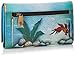 Anuschka Women's Genuine Leather Clutch Wallet | Hand painted Original Artwork