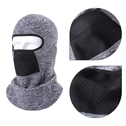 image for SAITAG Windproof Balaclava Ski Mask Cold Weather Keep Wram Face Mask f