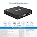 Mini PC, 4GB/64GB Windows 10 64-bit Intel Atom Z8350 (up to 1.92GHz), 4K/Dual HDMI/USB 3.0/Gigabit Ethernet/Dual WiFi/SD Card Reader/BT 4.0, Fanless Mini Computer Desktop