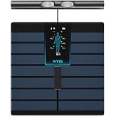 WYZE Scale Ultra BodyScan 8-Electrode Smart Scale, Wi-Fi Auto-Sync | 8-Electrode Segmental Analysis, Customizable 4.3-Inch Color Display, 44 Metrics Detailed App Reports, 400 lbs, Black