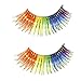 Amazing Rainbow Eye Lashes with Self Adhesive