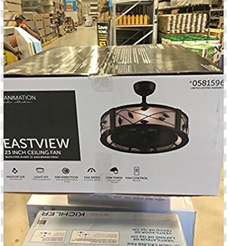 Fanimation Studio Collection Eastview 23 In Dark Bronze Downrod