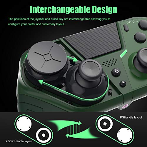 Punweos Wireless Controller For Ps4 Gamepad Joystick Remote Controller With Programmable Back Buttons Compatible With Ps4 Pro Slim Pc Mac Turbo Audio Function Interchangeable Stick Module Pricepulse Punweos Wireless Controller For Ps4 Gamepad Joystick Remote Controller With Programmable Back Buttons Compatible With Ps4 Pro Slim Pc Mac Turbo Audio Function Interchangeable Stick Module Pricepulse