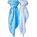 Baby Muslin Swaddle Blankets for Boys 100% Cotton Burp Swaddler Receiving Blankets (2 Pack)