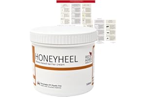 Red Horse Products Honey Heel (500ml) Honey Rapid Wound Repair Ointment, Manuka Honey, Veterinarian Tested Horse & Animal Wound Care, 500ml tub