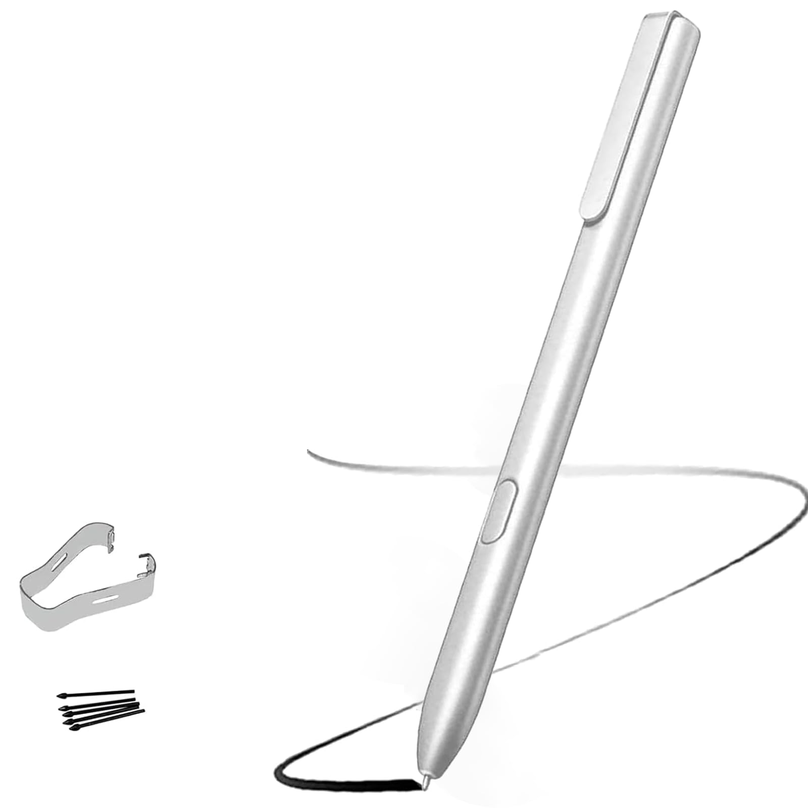 Stylus Pen Compatible with Marker Pen for Remarkable 1/2 Tablet Notebook, No Charging Needed/Setup + Tips/Nibs