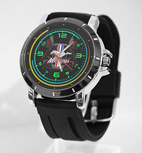 Mustang Horse Three Bar Color Greenlight Custom Watch Fit Your Shirt