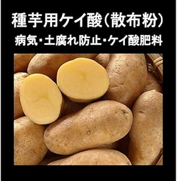 Amazon 防カビ珪酸 じゃが芋灰 種いも灰 ２００ｇ ジャガイモ６kg分用 １００ 珪酸分は シリカゲル肥料だけタネイモの失敗しない病予発芽促進 肥料 園芸薬剤
