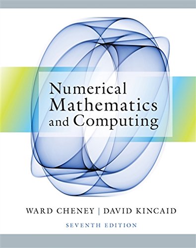 Cheney Kincaid Student Solution Manual