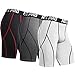 Neleus Men's 3 Pack Sport Compression Shorts