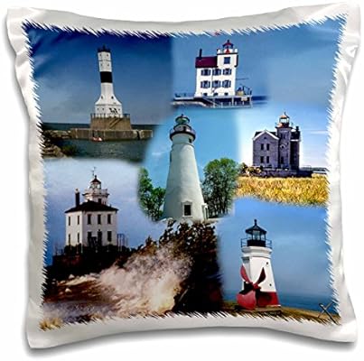 Amazon Com 3drose Lighthouses Looking Over Lake Erie Collage