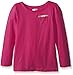 Crazy 8 Girls' Sweet Berry Sequin Pocket Basic Top