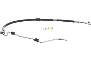 Sunsong 3401200 Power Steering Pressure Line Hose Assembly, Black