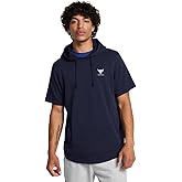 Under Armour mens Project Rock Payoff Short Sleeve Terry Hoodie
