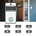 GJT 2018 Splash-Proof Smart Video Doorbell Home Security Camera with Indoor Chime, 8G SD Card, Free Cloud Service, 1 Battery, 2-Way Talk, Night Vision, PIR Motion Detection for iOS Android