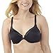 Vanity Fair Women's Illumination Front Close Full Coverage Underwire Bra 75339, Midnight Black, 40C