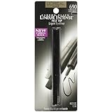 L'Oreal Paris Studio Secrets Pro Felt Tip Eyeliner, Carbon Black 690 0.05 fl oz (Pack of 4)