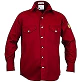 Just In Trend Men's Flame Resistant Fire Retardant Welding FR Shirts with Multiple Options