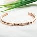 WUSUANED Marriage Made You Family Love Made You My Daughter Bracelet Christmas Gift for Daughter in Law (daughter in law cuff RG)