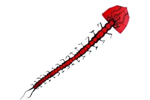 Besra 275inch Huge Centipede Monster Kite 7m Dragon Kite with Long Tail Outdoor Fun Sports with Flying Tools