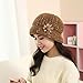 Tuscom Fashion Women Lady Winter Warm Crochet Knitted Hat (Coffee)