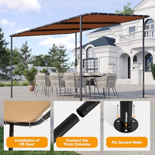 Breezestival 10x12 Lean-to Pergola Review: Wall-Mounted Canopy for Patio & Deck Shade image 17