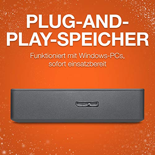 Seagate Basic external portable Drive 4TB tragbare externe Festplatte, 2.5 Zoll, USB 3.0, Modellnr: STJL4000400 – Bild 6