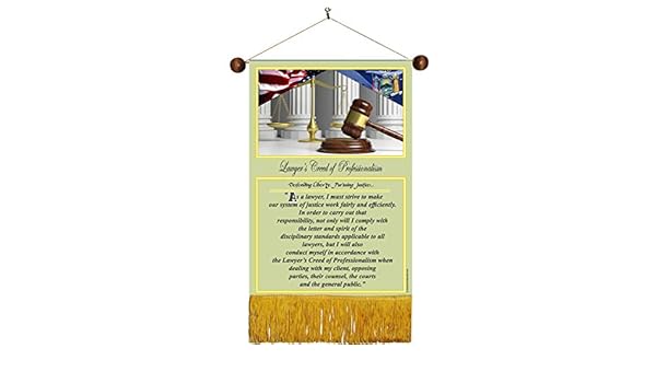 Amazon Com New York State Attorney Lawyer Professional Creed