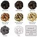 8 Pieces Hair Bun Extensions Updo Scrunchies Hair Extensions Synthetic Wavy Curly Messy Donut Chignons Hair Piece Wig Hairpiece Ponytail Hair Accessories for Women Ladies Girlsthumb 1
