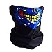 CIKIShield Couples Seamless Skull Face Tube Bandanas Black (4pcs-Color Set-N)