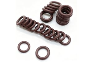 FIXBEAR 24 Pack FKM Fuel Line O Ring Kit,Compatible with 800 013 Quick Connect,Fits 5/16" & 3/8" Connectors,Replaces 217 452,22514722,22516256,Fuel Line O Rings for Harley Davidson,Cars,Boats,Small Engines