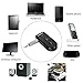 Bluetooth Receiver, Fuleadture Mini Wireless Bluetooth Adapter Hands-Free Car Kit for Home Audio Music Streaming Sound System
