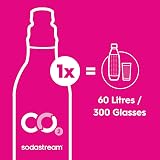 SodaStream CO2 Cylinder Quick Connect 60 L Pink for Terra Duo Art view 5