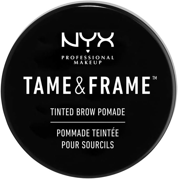 NYX Professional Makeup Tame & Frame Tinted Eyebrow Pomade - Black, 0.021 kg, 5 count (Pack of 1)