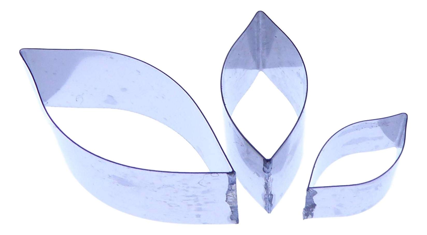 Periwinkle Leaf Cutter Set Sugarcraft Cutter - Stainless Steel