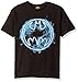 DC Comics Little Boys Batman and Superman Graphic Tee Shirt, Black Neon, Medium/7/8