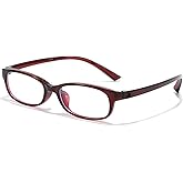 IGnaef Retro Rectangle Fashion Glasses for Women Fake Clear Blue Light Blocking Glasses Y2K Style IF22512