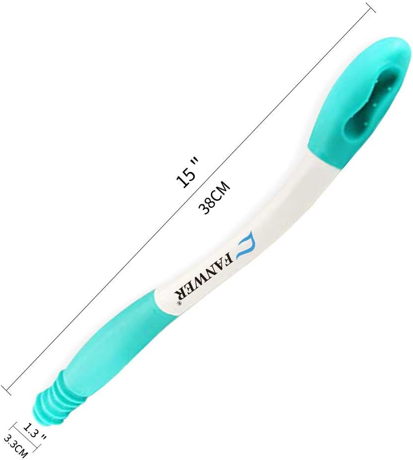 Fanwer Bottom Buddy Toilet Aids for Motion Assistance Long Reach Comfort Wiper Extends Your Reach Over 15" Grips Toilet Paper or Pre-Moistened Wipes: Health & Personal Care