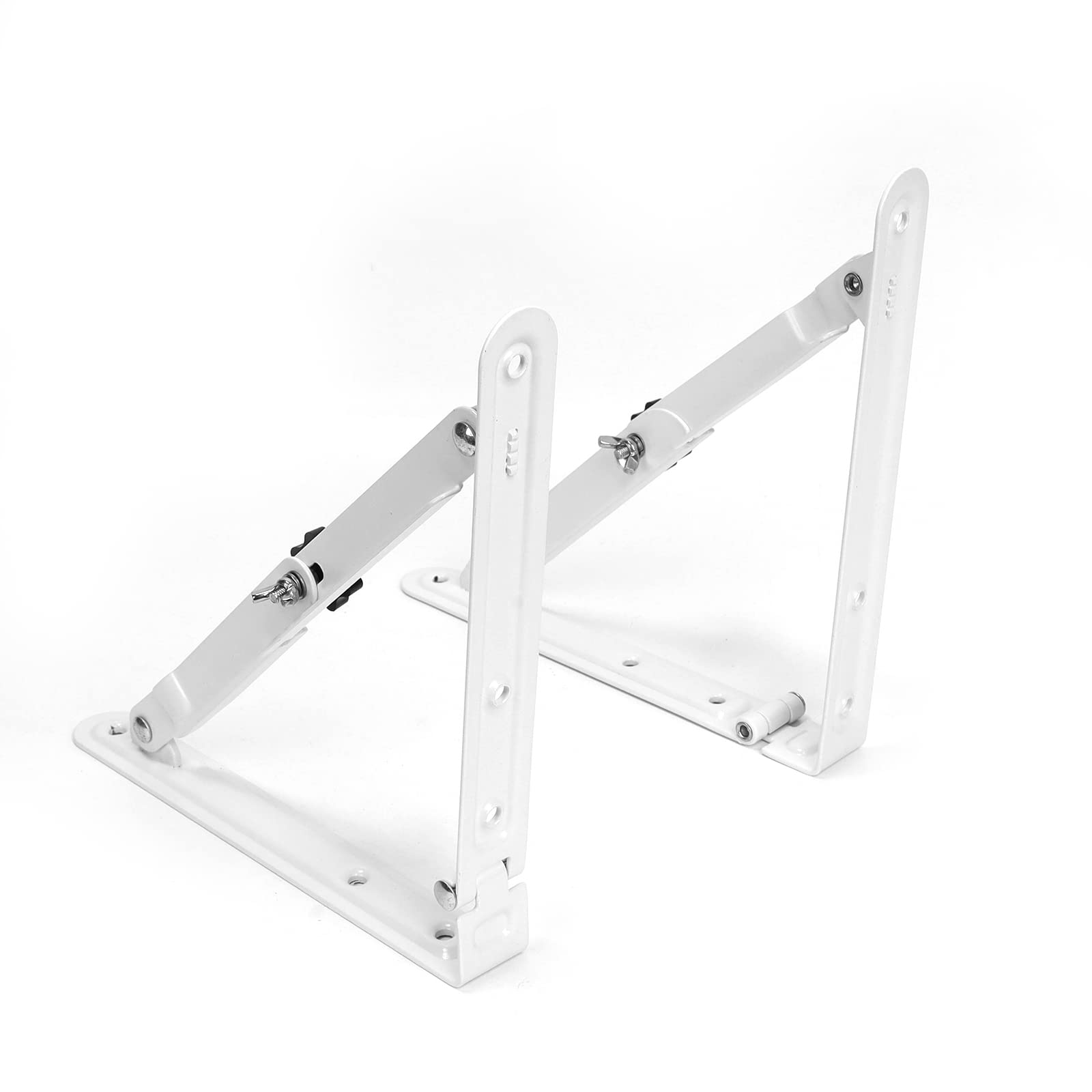 Photo 1 of 1Set Adjustable Solar Panel Brackets Folding Tilt Portable (Small Holder) for Outdoor Holiday, Home, RV, Boat, Off Grid System